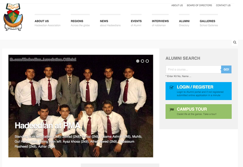 Hadeedian Alumni Portal